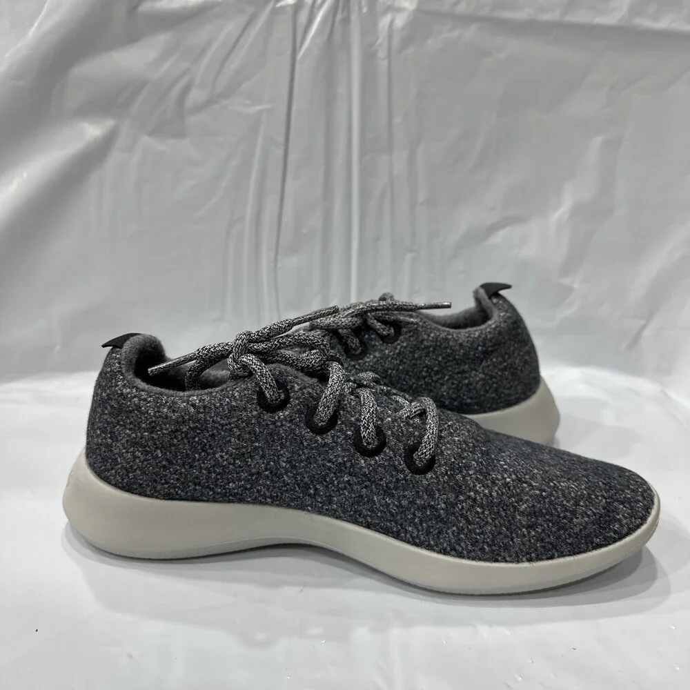 Allbirds Wool Runners Sneakers Men's US 8 Natural Gray Running Shoes EBS1204